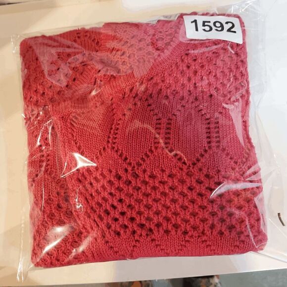 Roommates Sweater Womens 3x Pink Knit Sleeveless Pullover - Picture 4 of 11